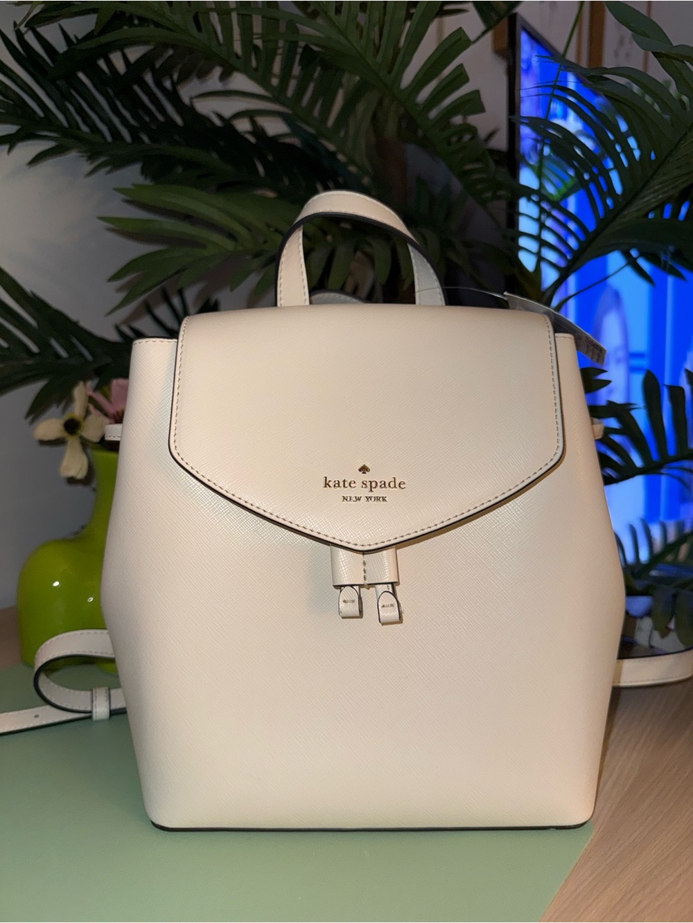 Kate Spade Lizzie Saffiano Leather Medium Backpack